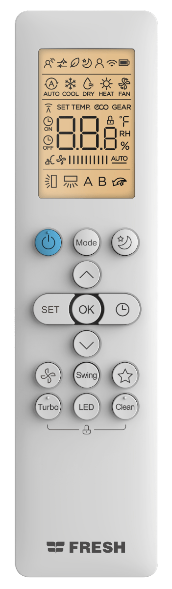 ⁦تكييف فريش سبليت - تربو 2.25 حصان بارد بدون بلازما⁩ - الصورة ⁦2⁩